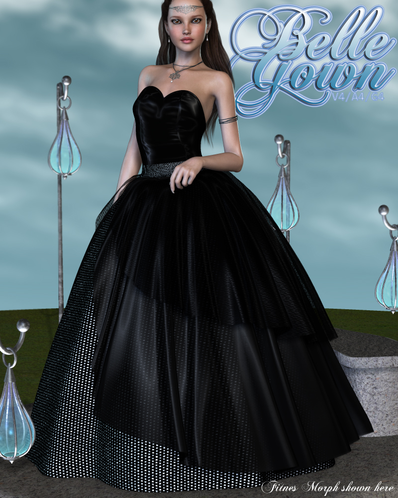 Belle Gown V4-A4-G4 by N/A