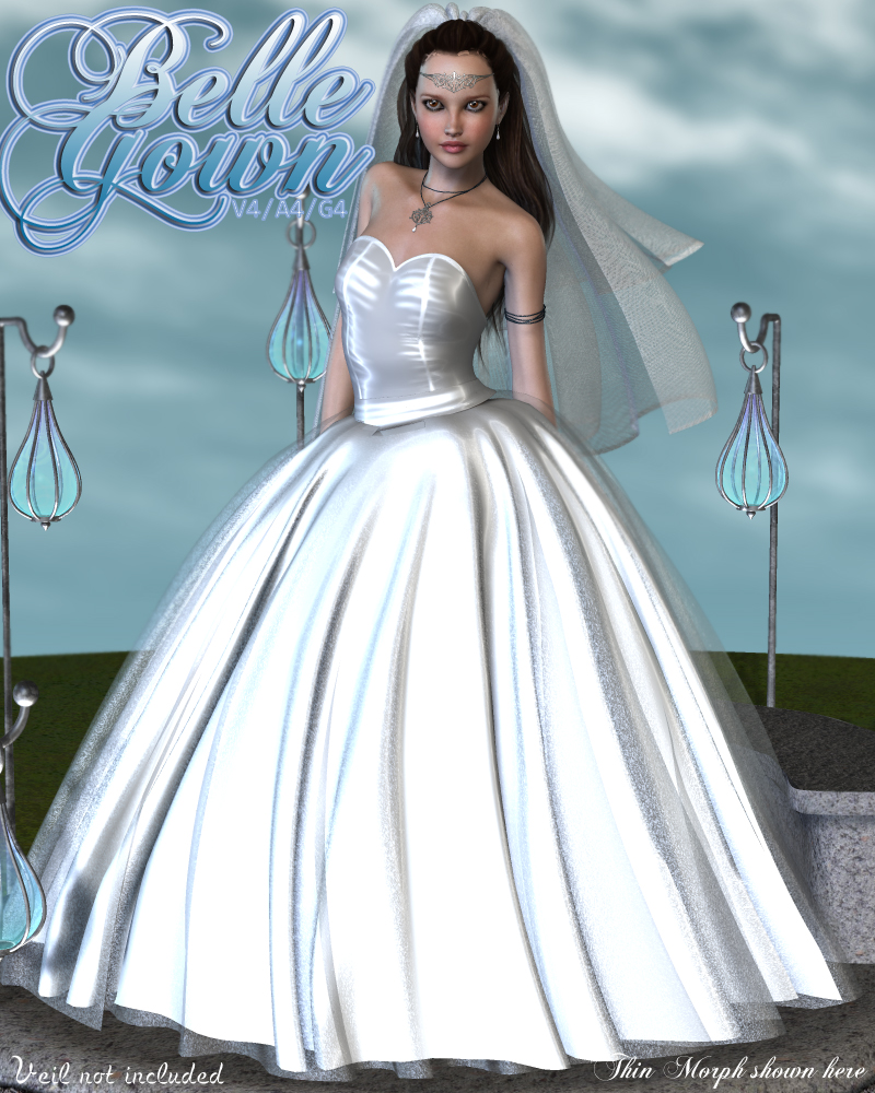 Belle Gown V4-A4-G4 by N/A