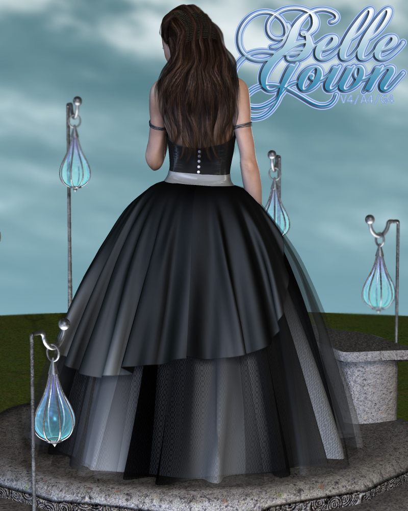 Belle Gown V4-A4-G4 by N/A