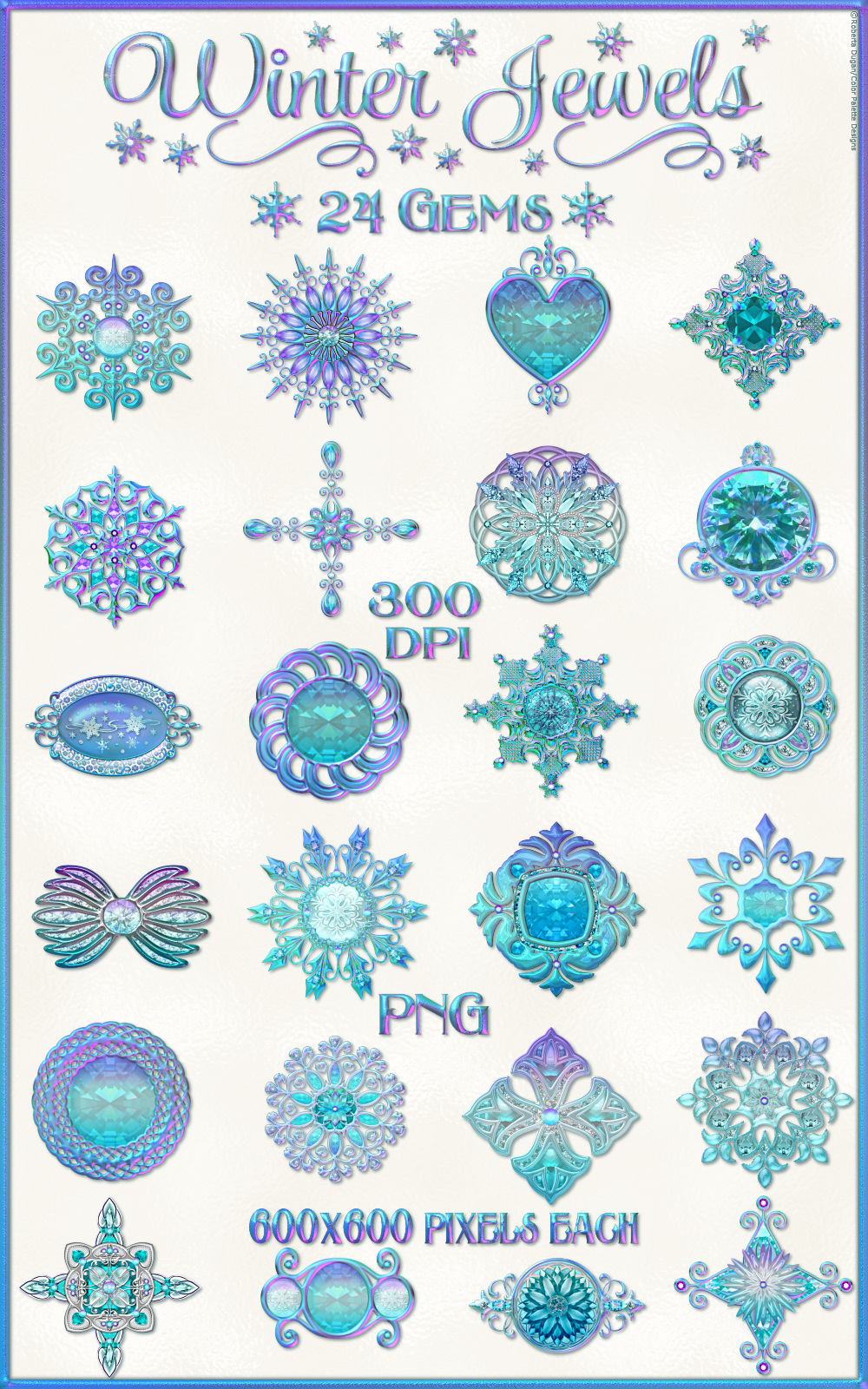 Winter Jewels with Free Gift by N/A