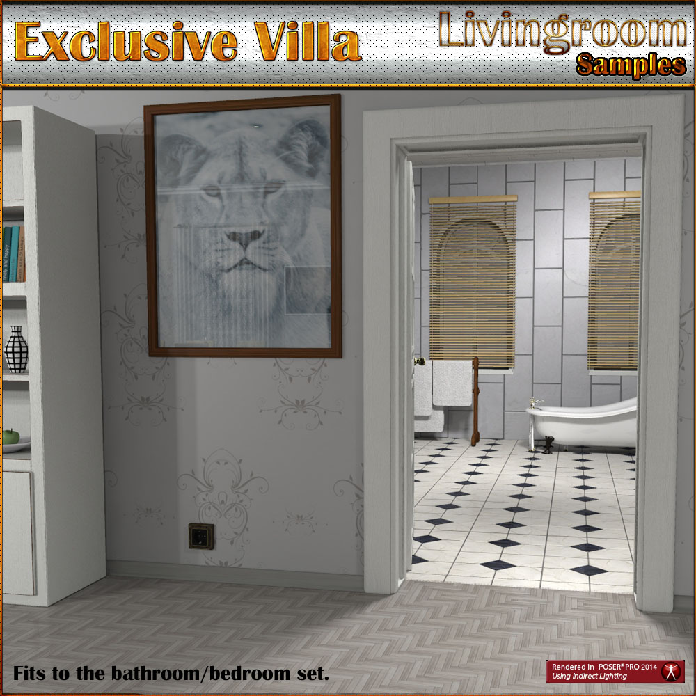 Exclusive Villa 2: Livingroom by N/A