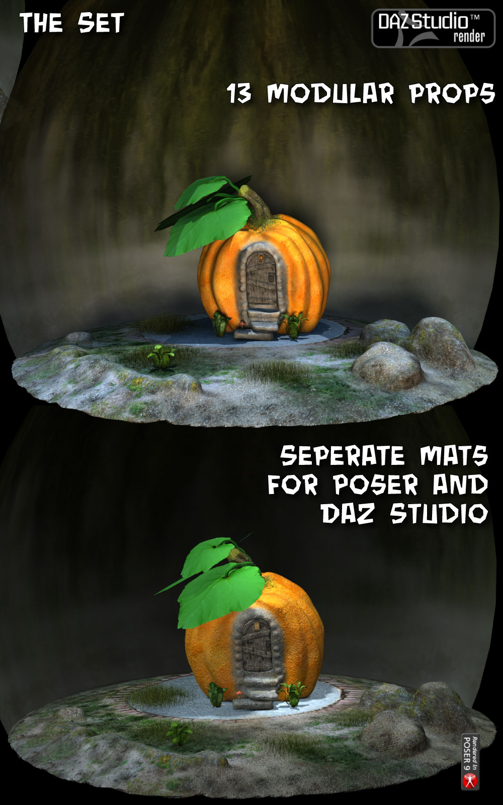 G3D Pumpkin Witch by N/A