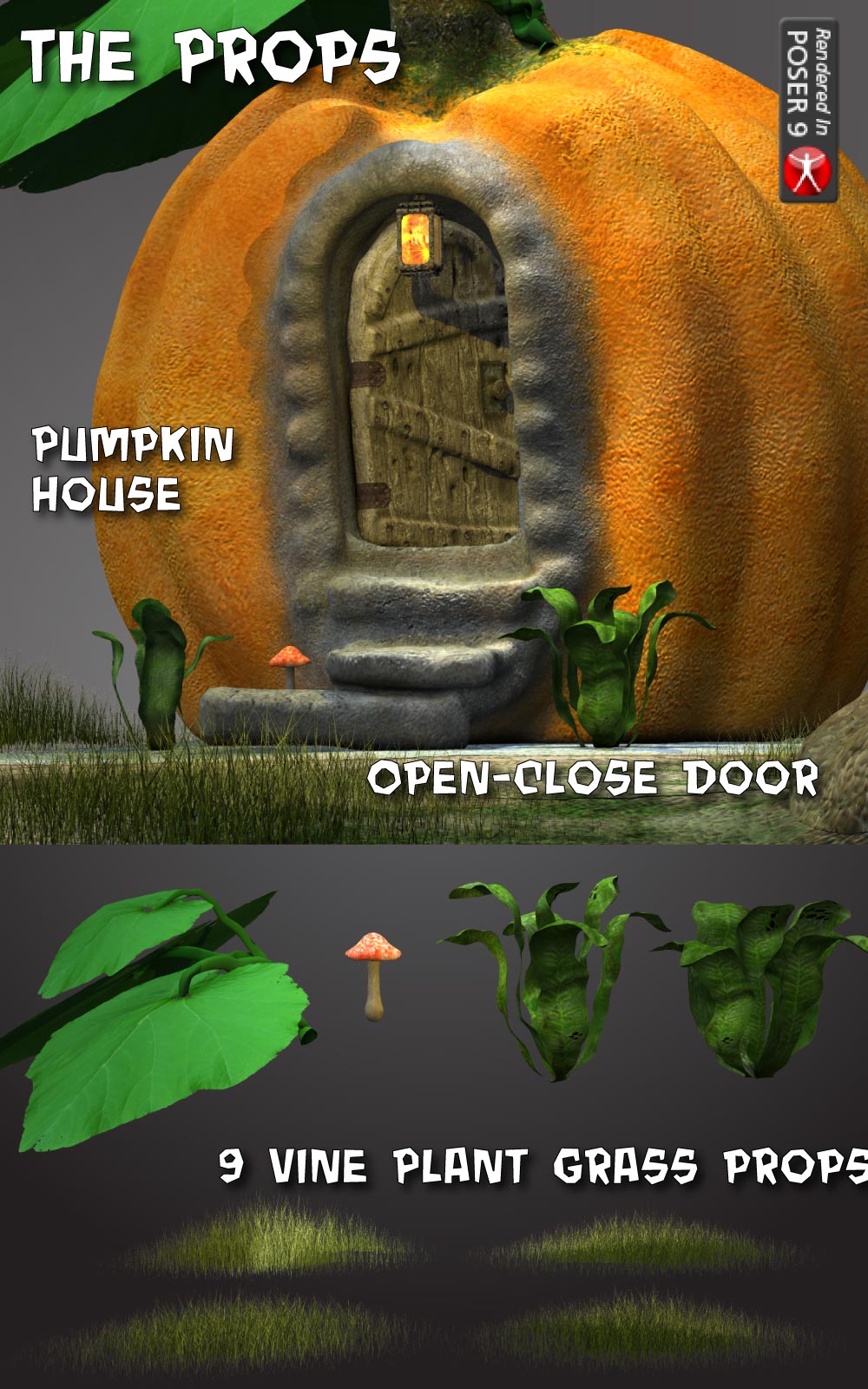 G3D Pumpkin Witch by N/A