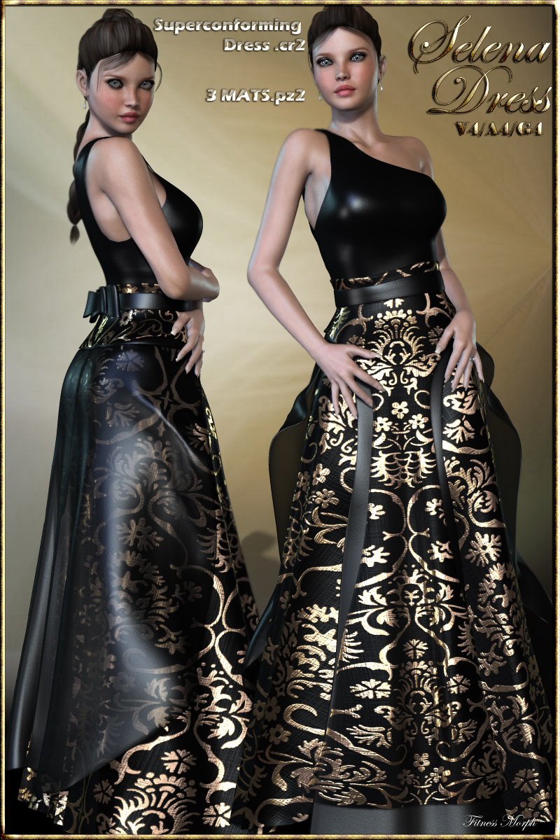 Selena Dress V4-A4-G4 by N/A