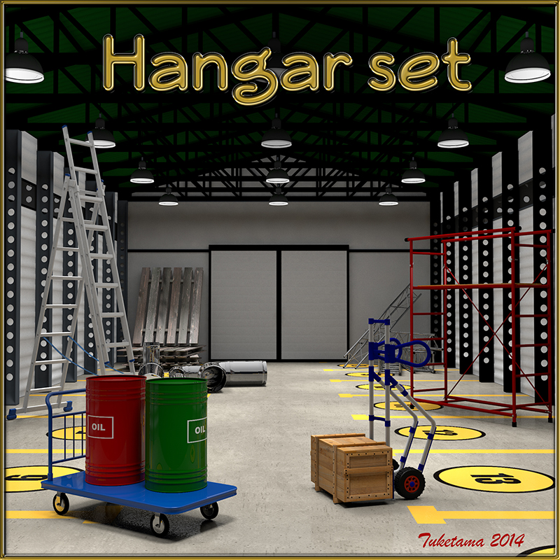 Hangar set by N/A