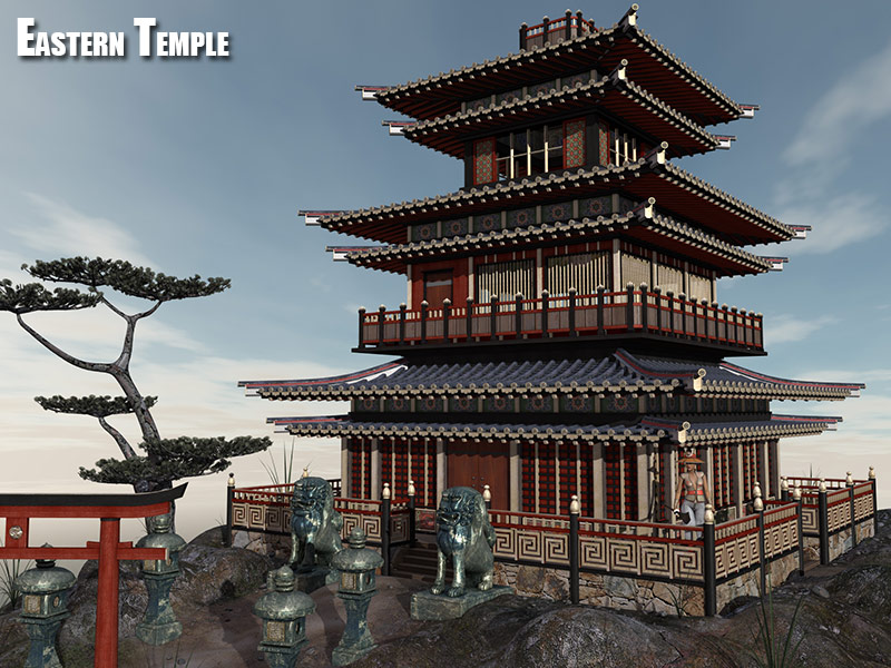 Eastern Temple by N/A