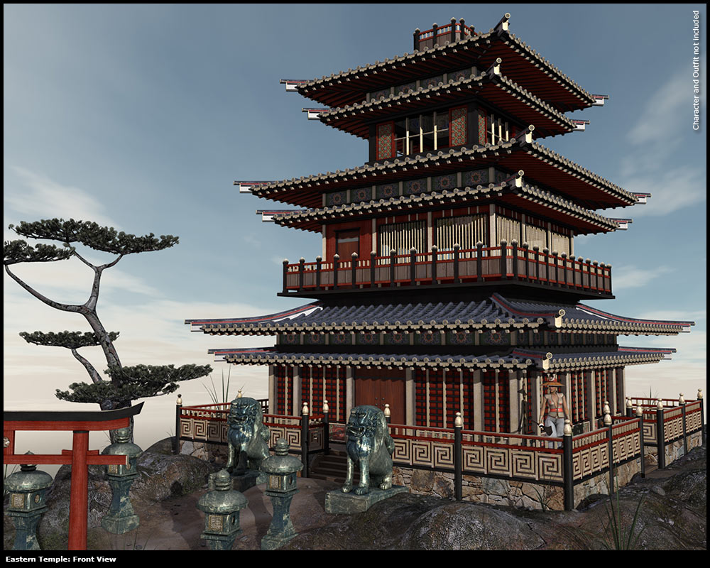 Eastern Temple by N/A