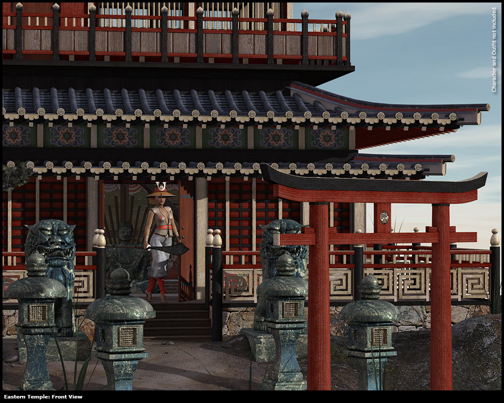 Eastern Temple by N/A