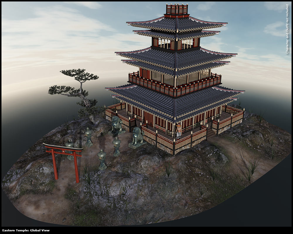 Eastern Temple by N/A