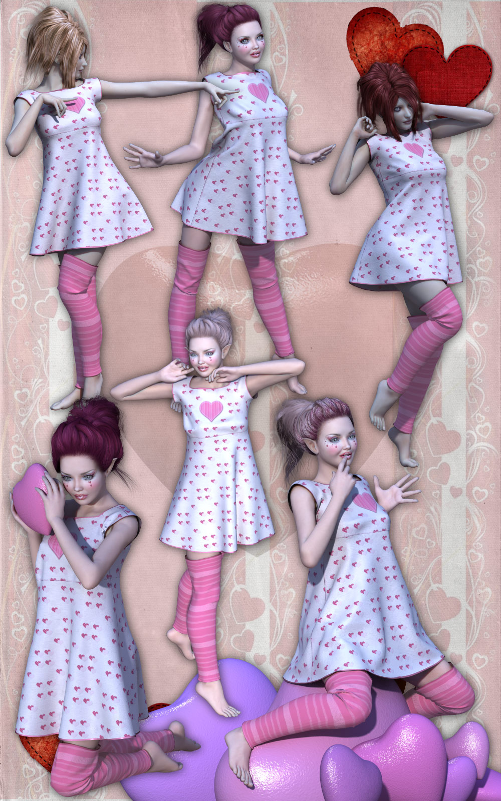 Valentine Dress by N/A