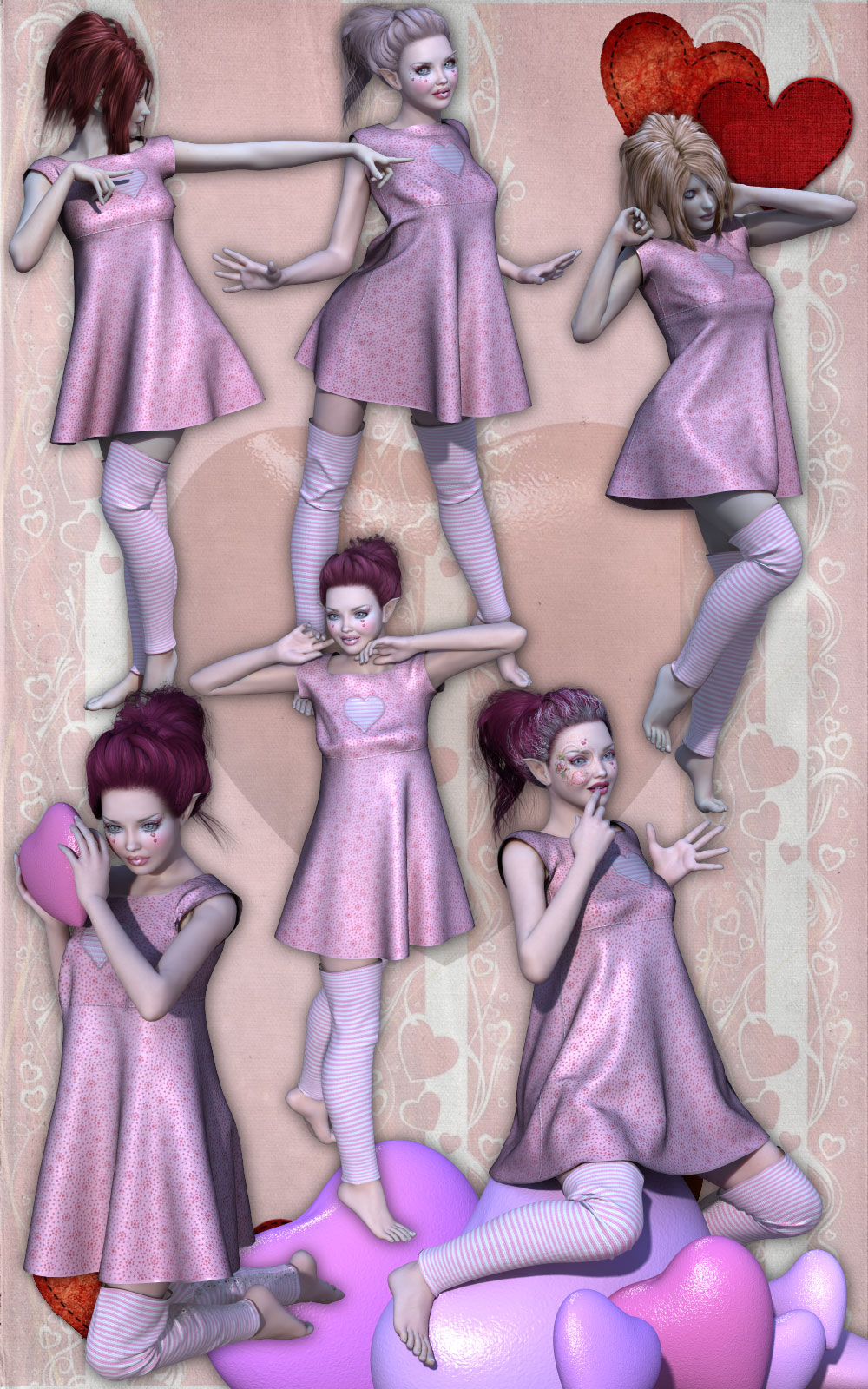 Valentine Dress by N/A