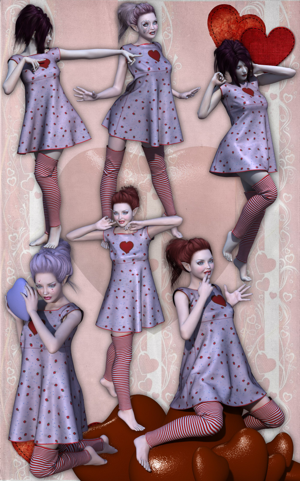 Valentine Dress by N/A