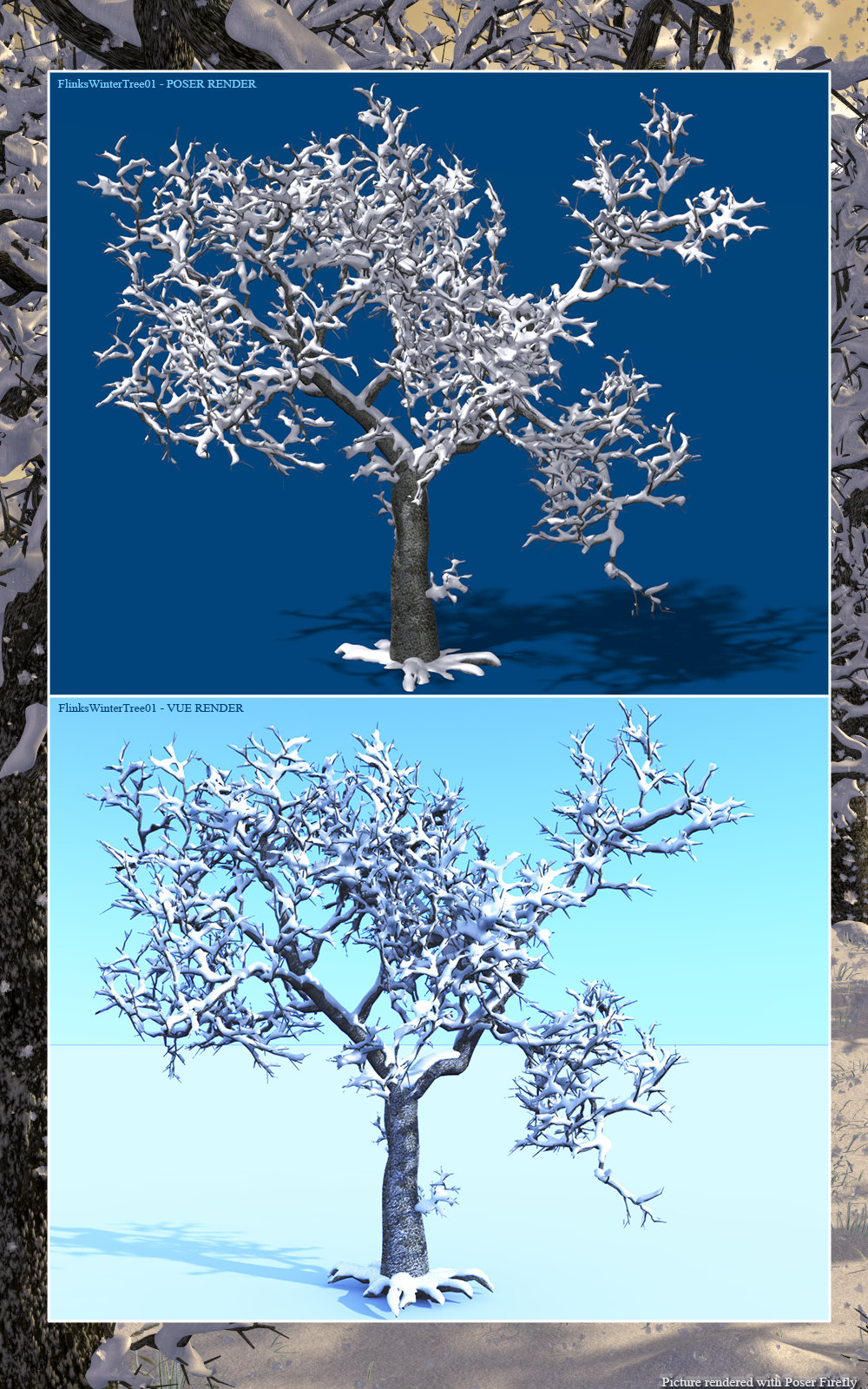 Flinks Winter Trees by N/A