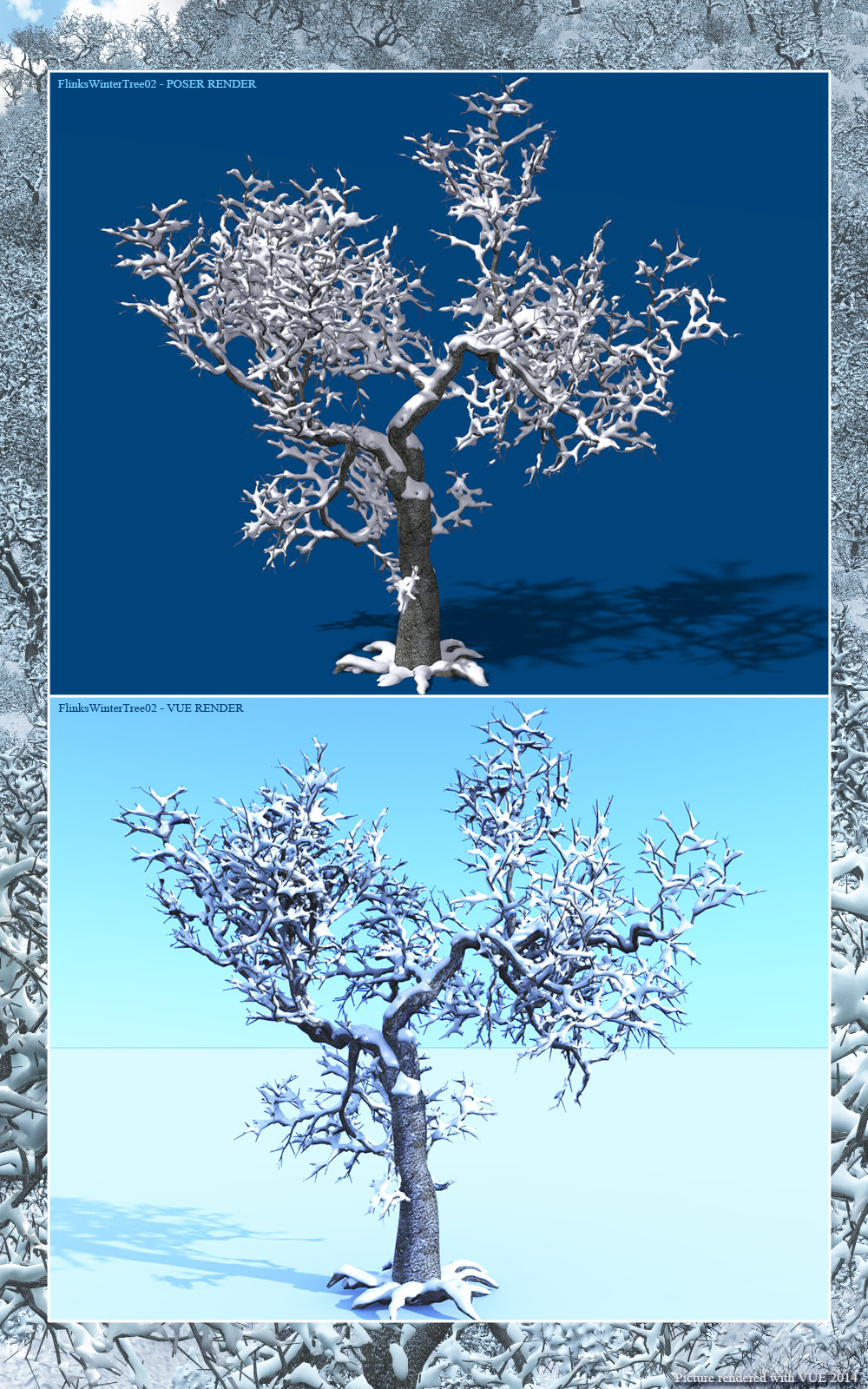 Flinks Winter Trees by N/A