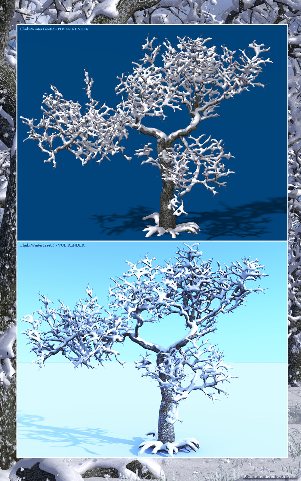 Flinks Winter Trees by N/A