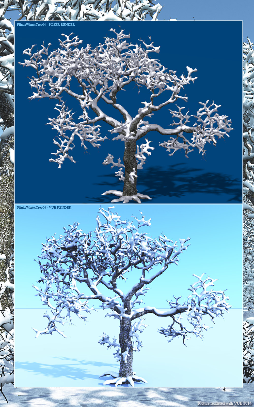 Flinks Winter Trees by N/A