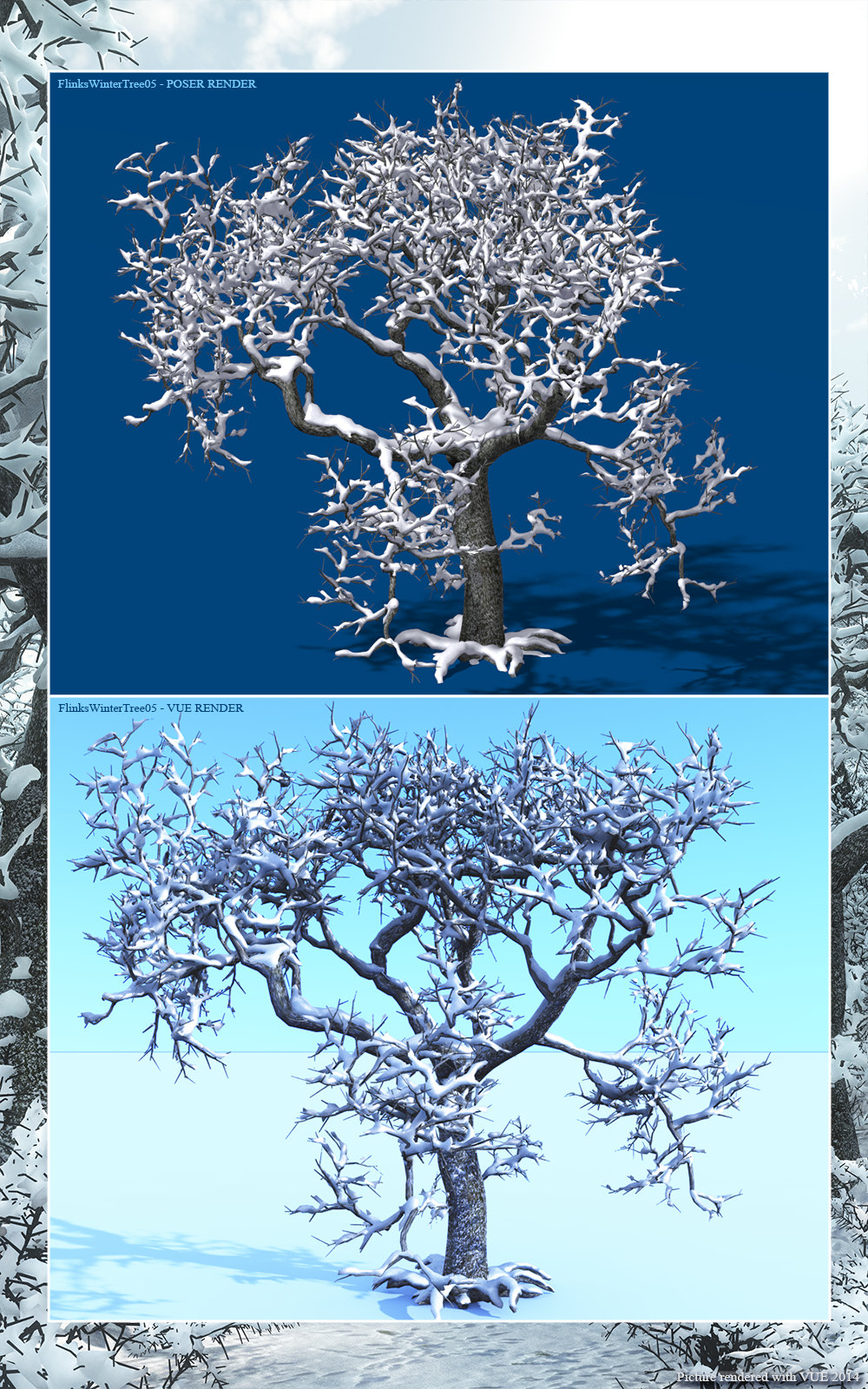 Flinks Winter Trees by N/A