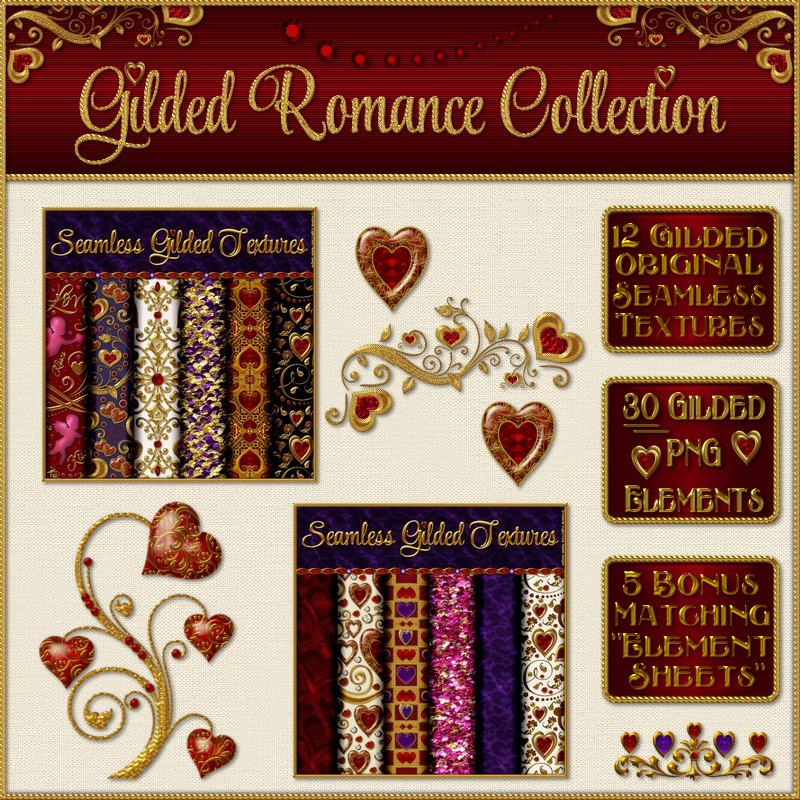 Gilded Romance Collection w/ Free Bonus by N/A