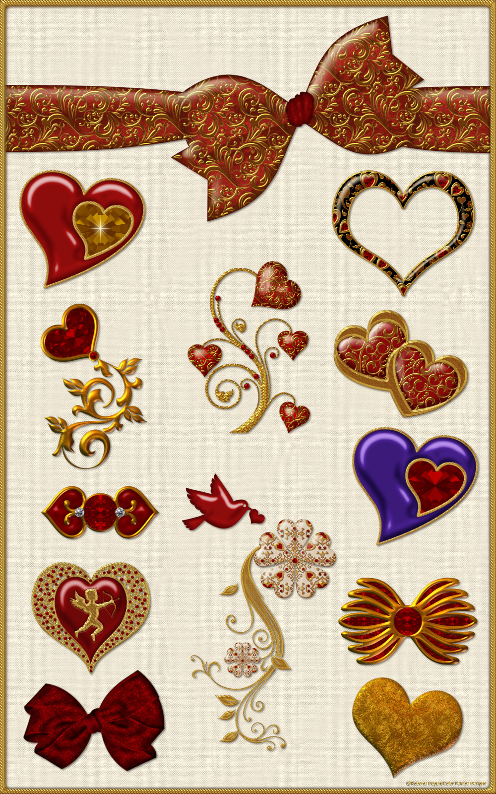 Gilded Romance Collection w/ Free Bonus by N/A