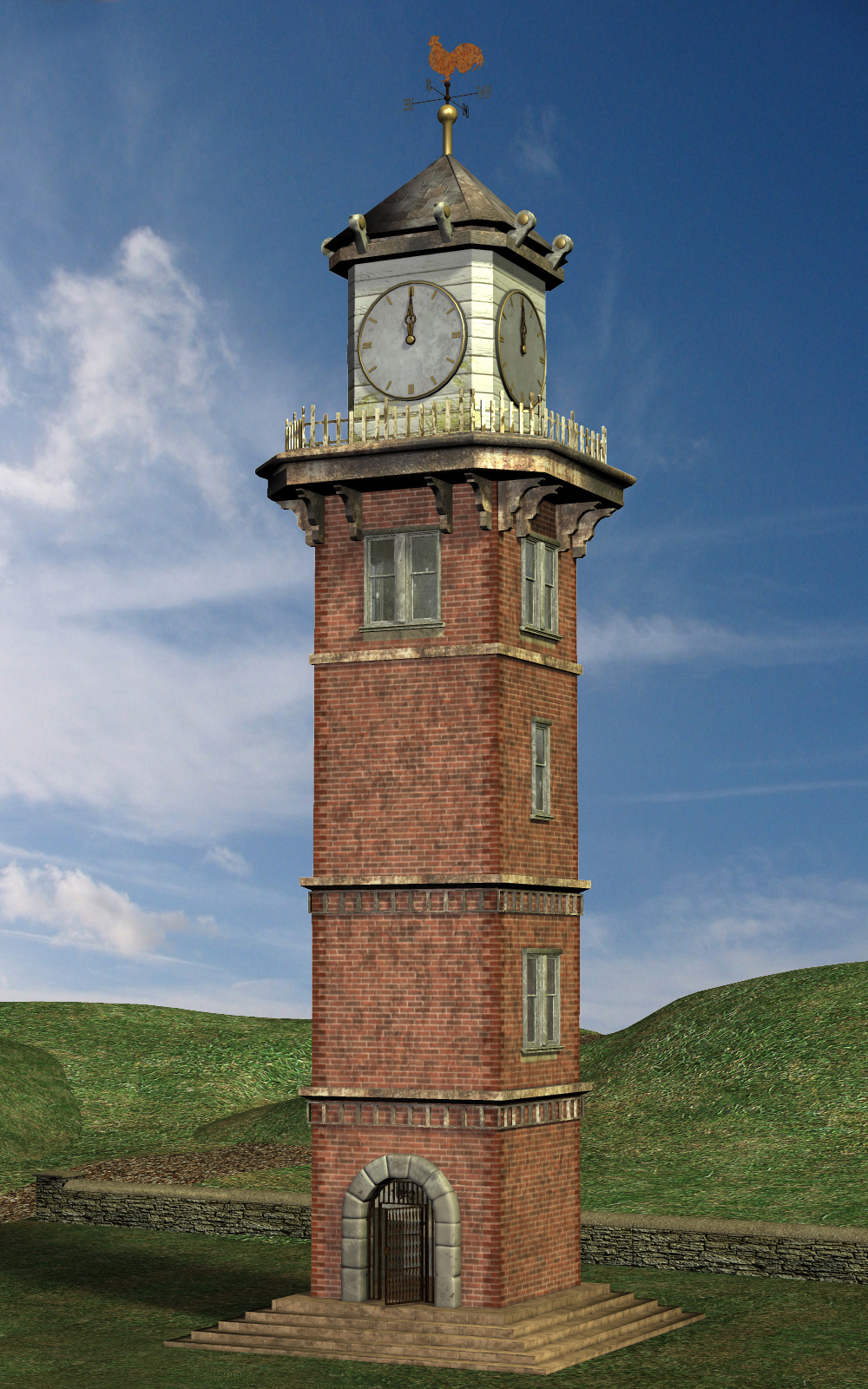 Old Clock Tower by N/A