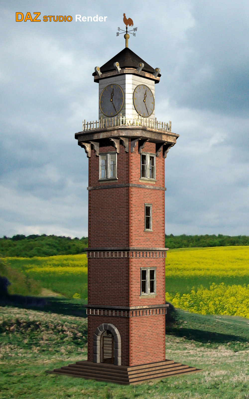 Old Clock Tower by N/A