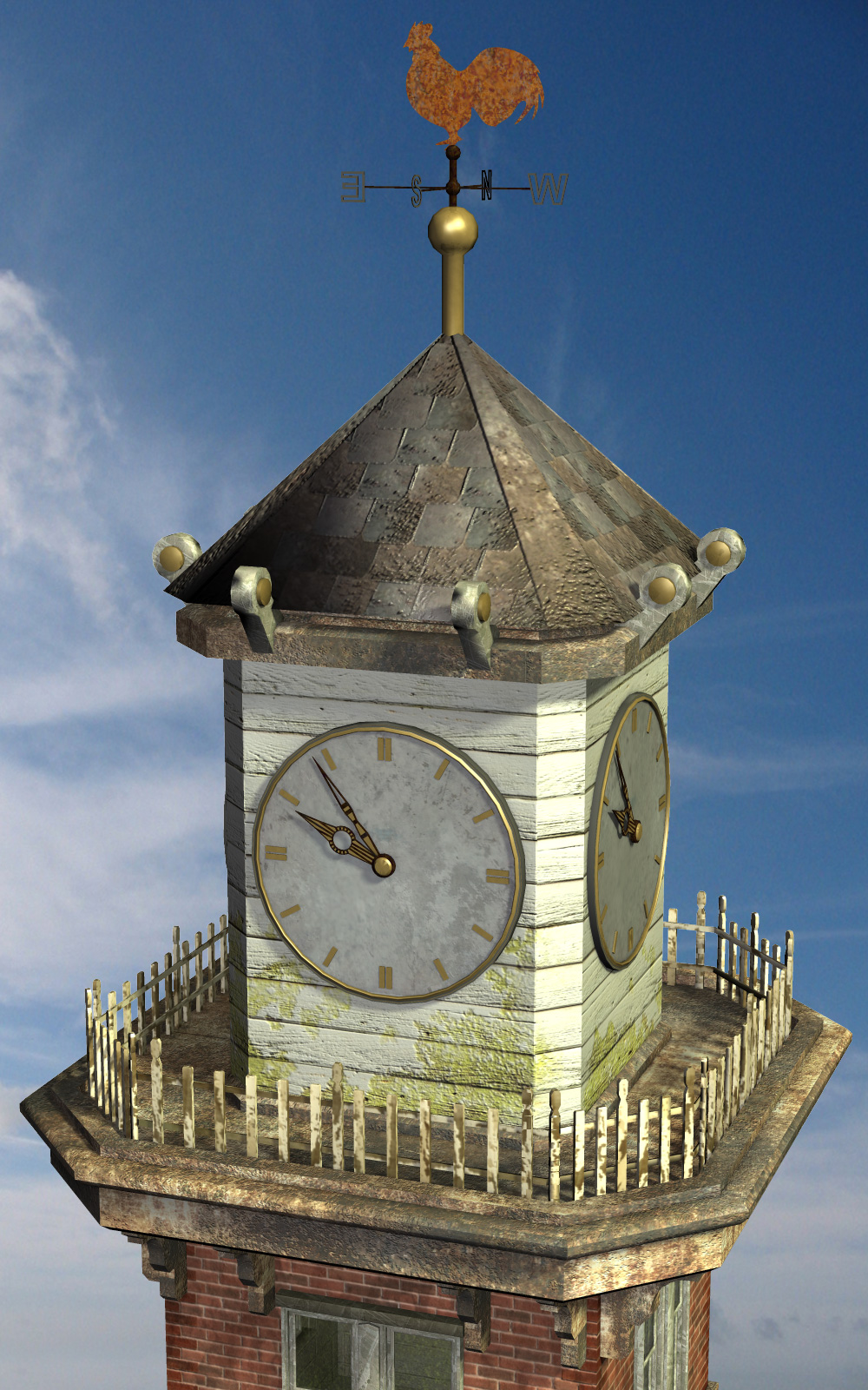 Old Clock Tower by N/A