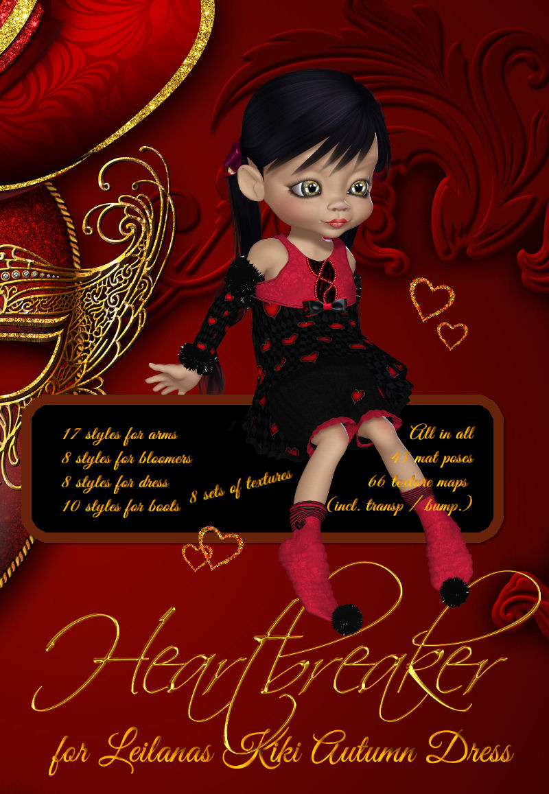 DA-Heartbreaker for Kiki Autumn Dress by N/A