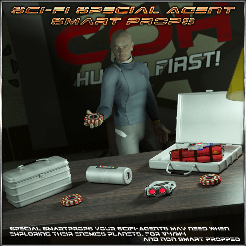 SciFi Smartprops 2 - Special Agent by N/A