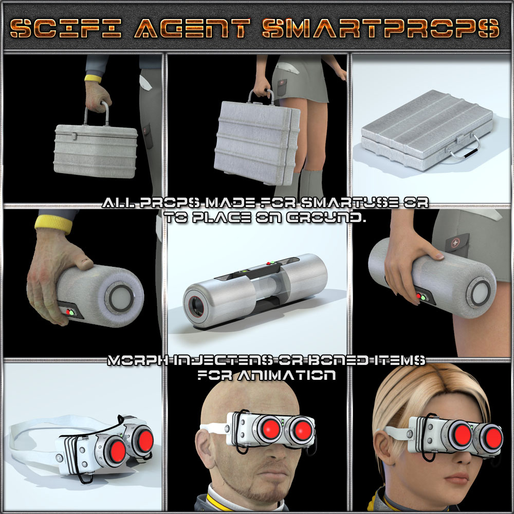 SciFi Smartprops 2 - Special Agent by N/A