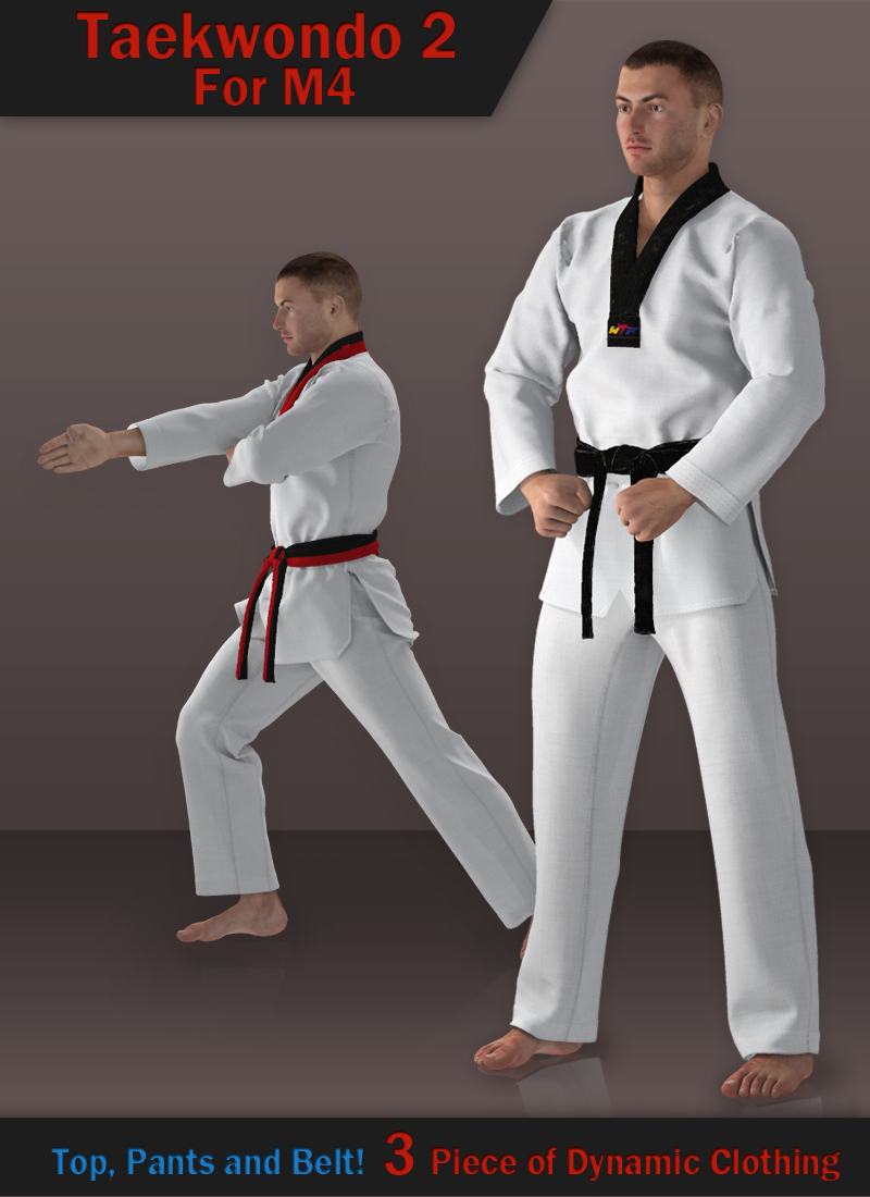 Taekwondo Suit 2 for M4 by N/A