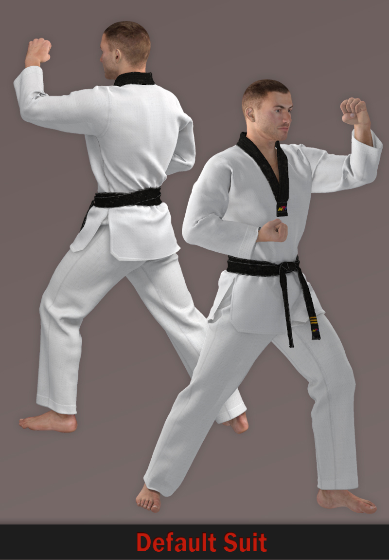 Taekwondo Suit 2 for M4 by N/A