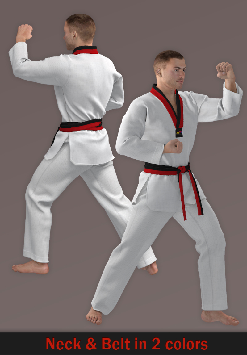 Taekwondo Suit 2 for M4 by N/A