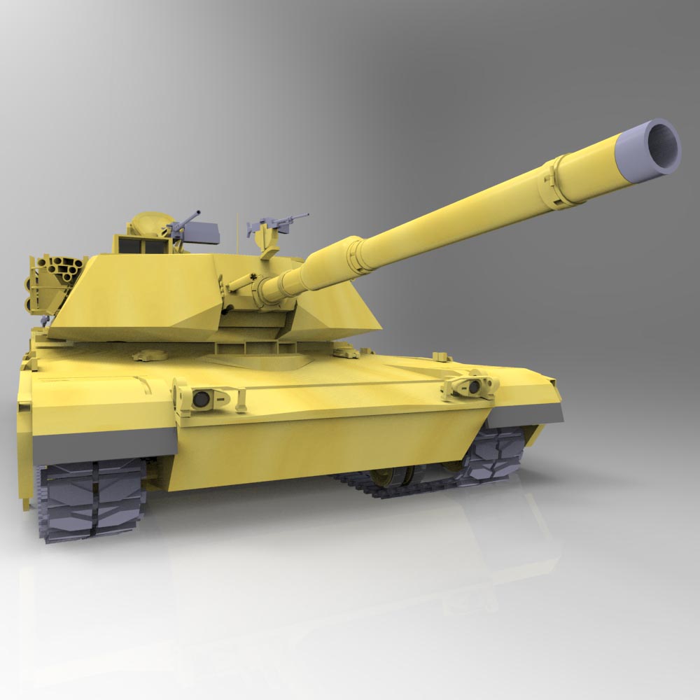 M1A1 Abrams (for 3D Studio Max) by N/A