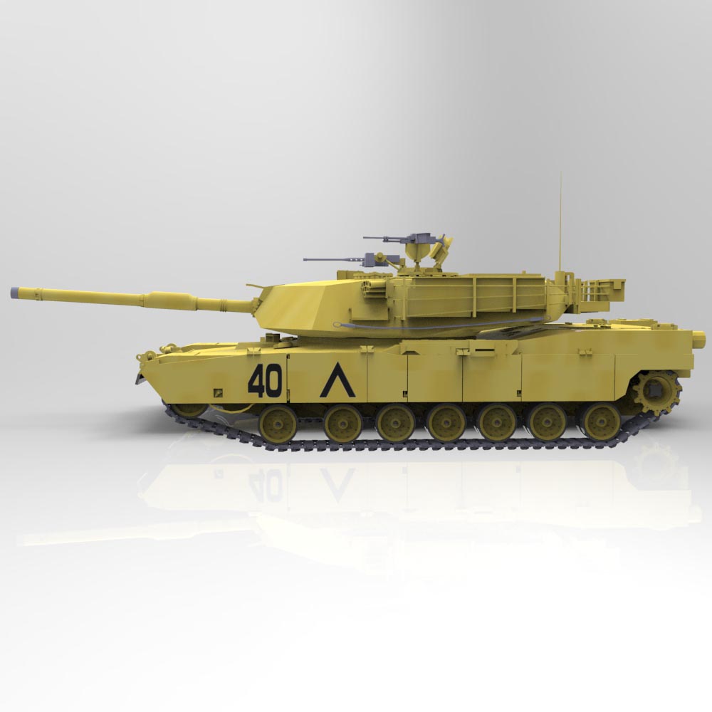 M1A1 Abrams (for 3D Studio Max) by N/A