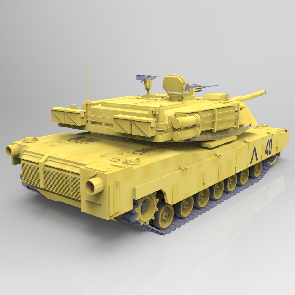 M1A1 Abrams (for 3D Studio Max) by N/A