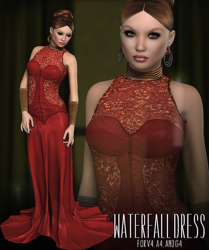 The Waterfall Dress by N/A