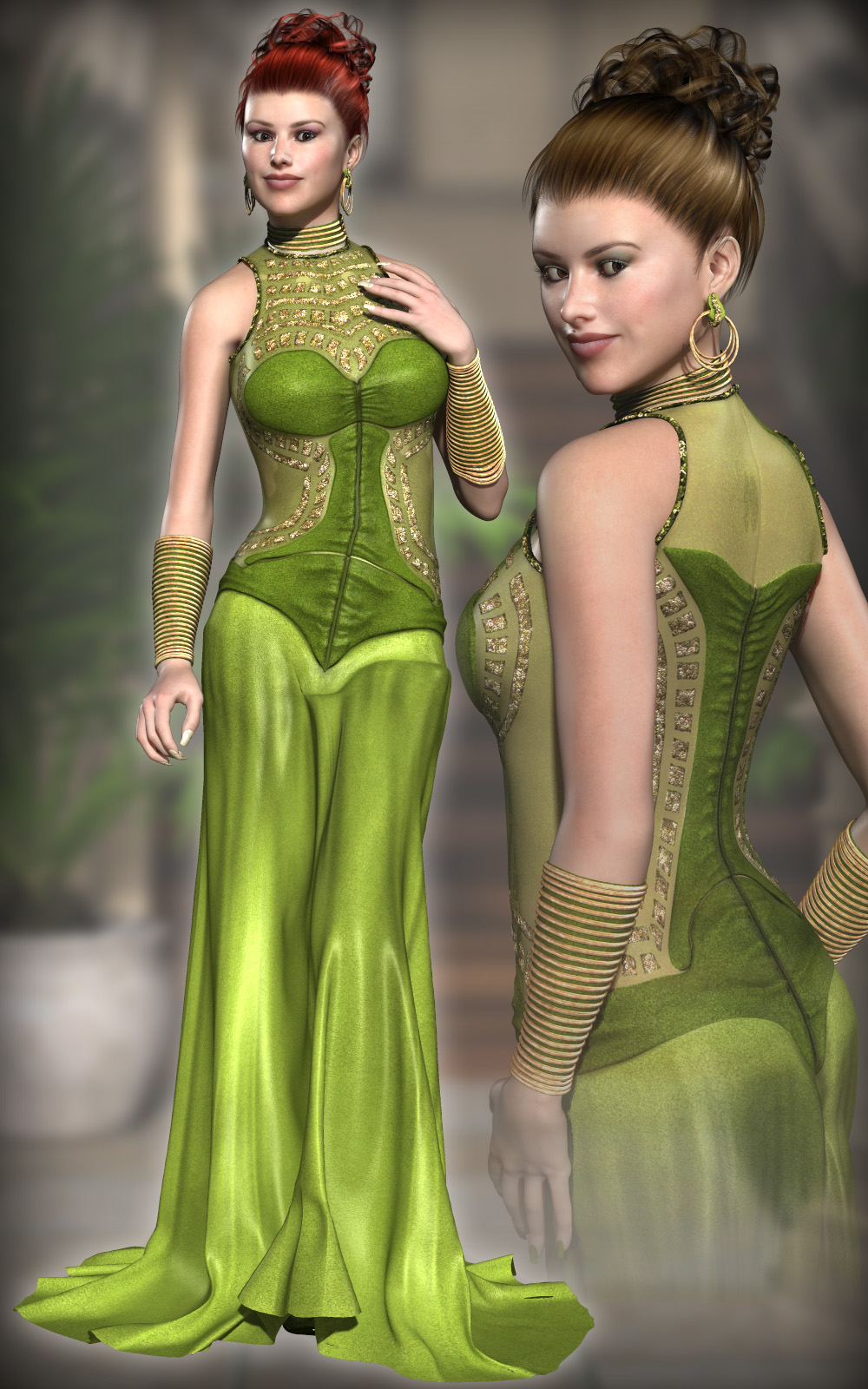 The Waterfall Dress by N/A