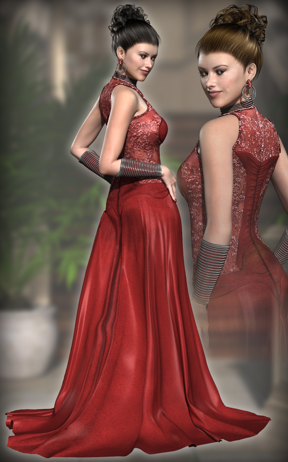 The Waterfall Dress by N/A
