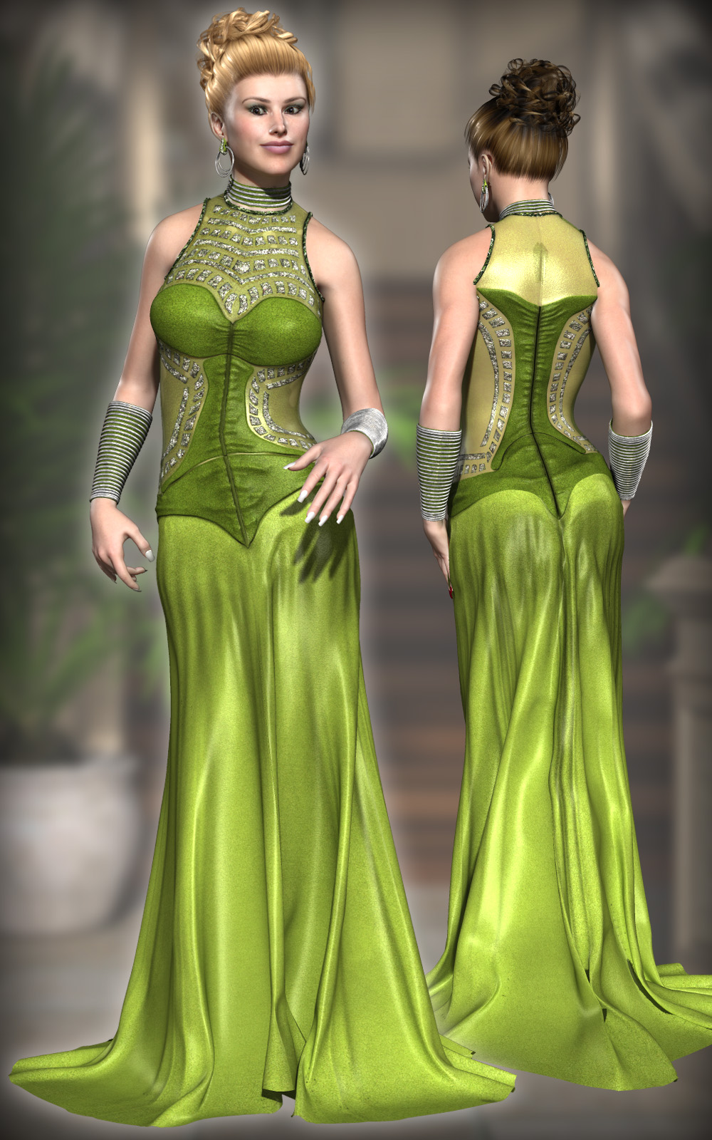 The Waterfall Dress by N/A