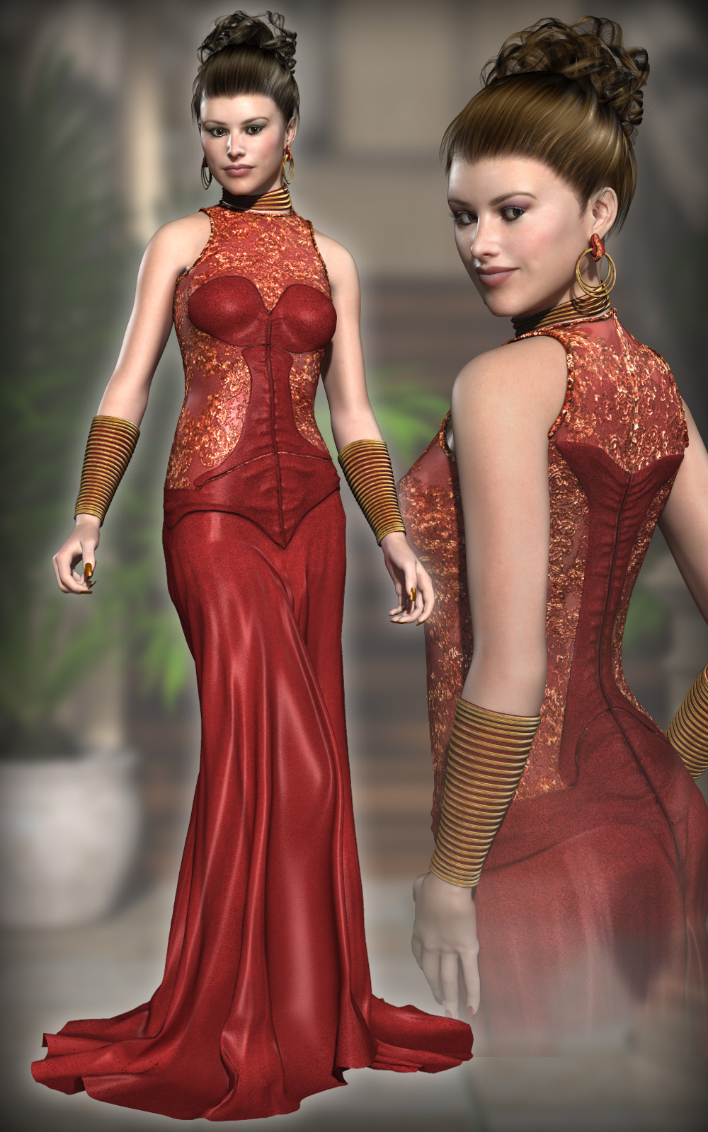 The Waterfall Dress by N/A