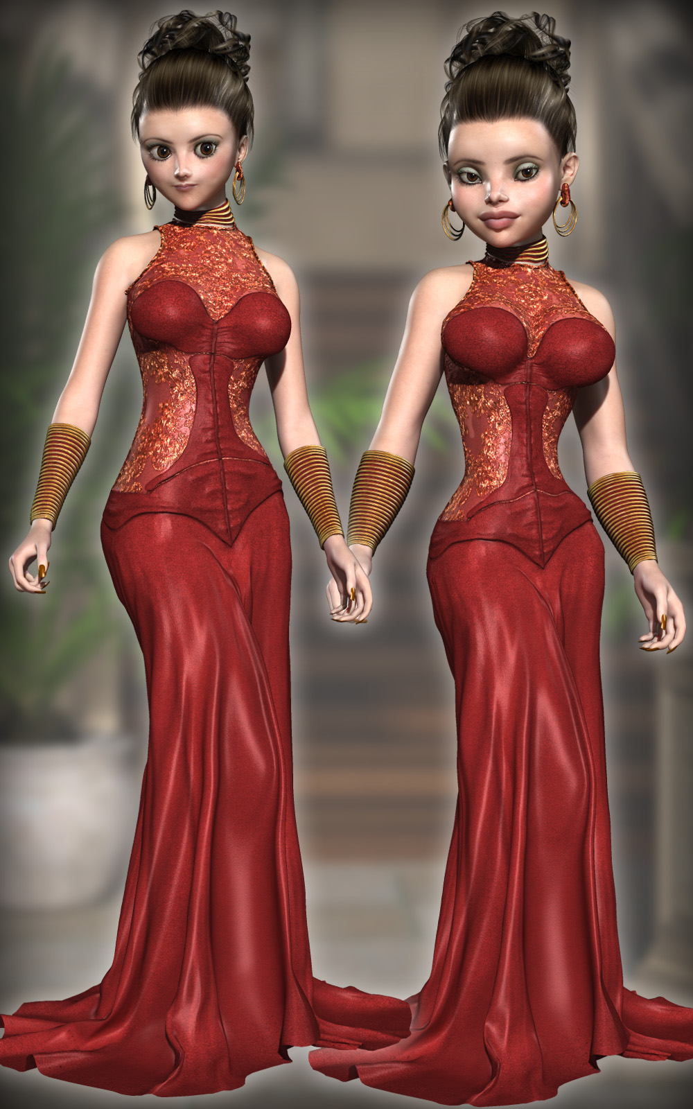 The Waterfall Dress by N/A