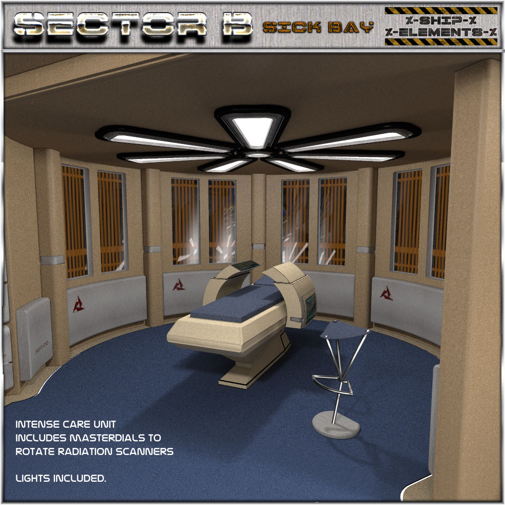 Ship Elements B4: Sick Bay by N/A