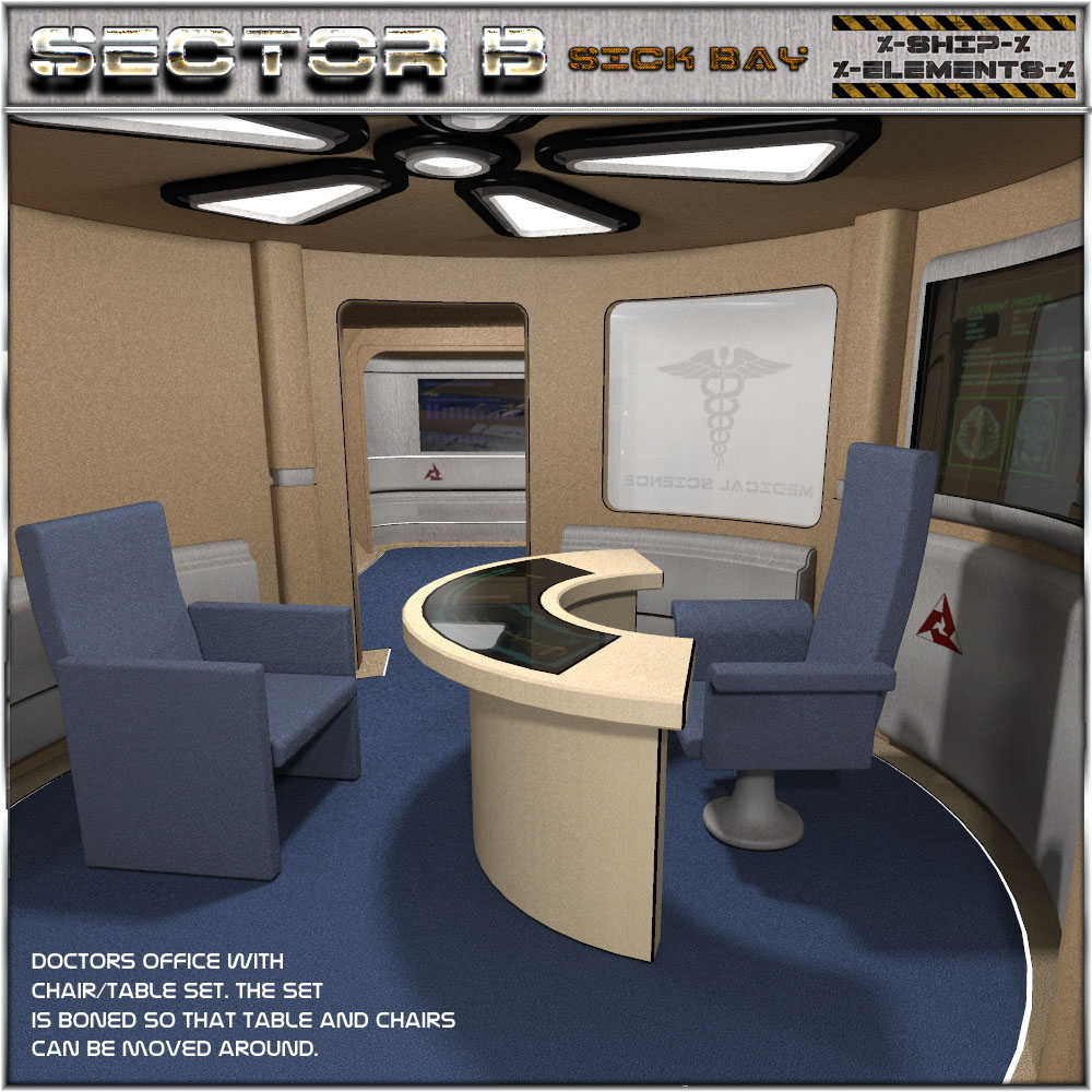 Ship Elements B4: Sick Bay by N/A