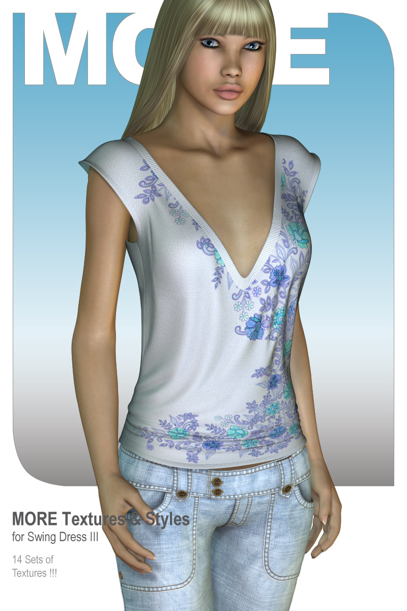 MORE Textures & Styles for Swing Dress III by N/A