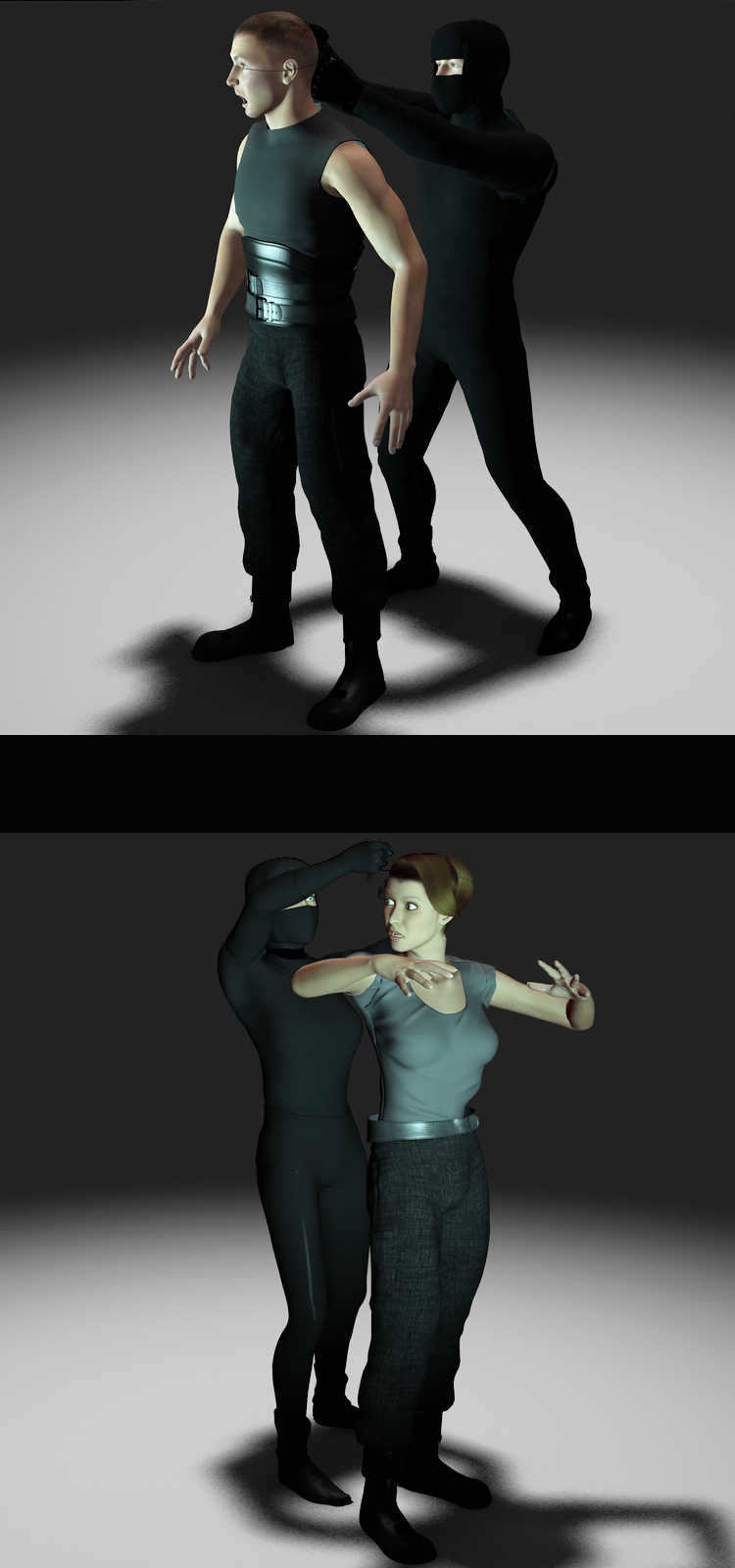 Silent Kill: Garrote Poses by N/A