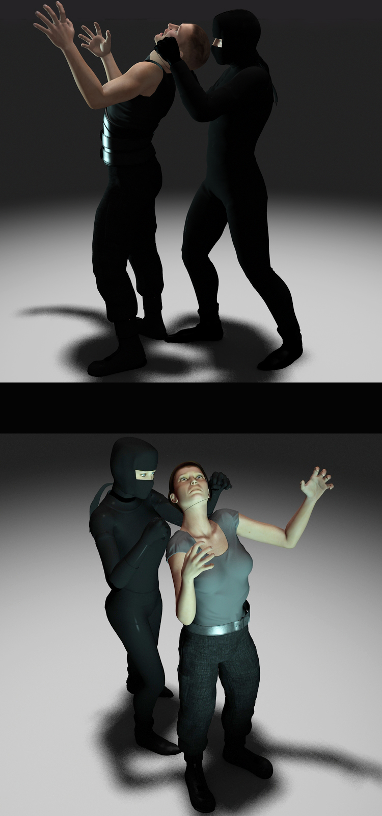 Silent Kill: Garrote Poses by N/A