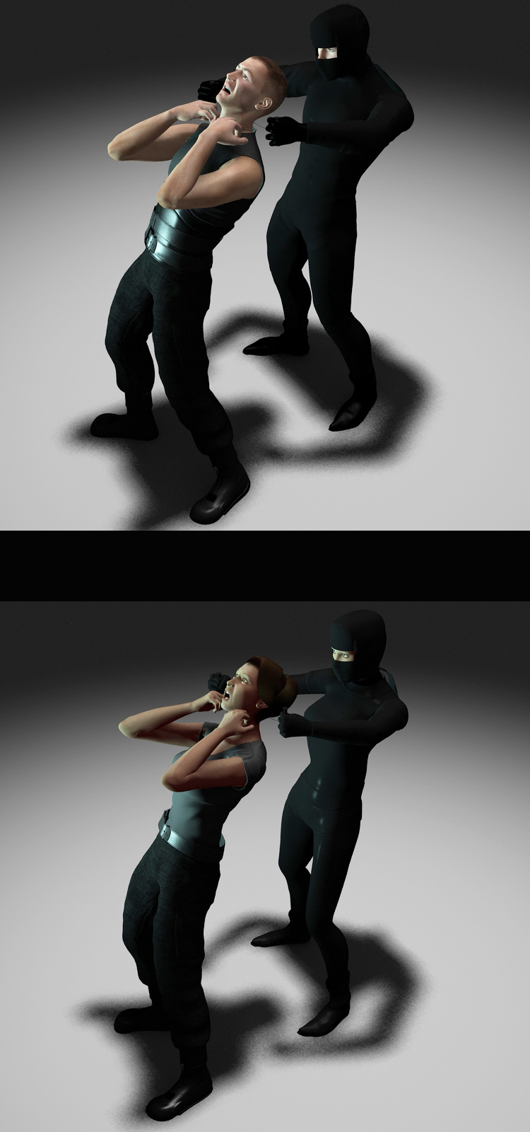 Silent Kill: Garrote Poses by N/A