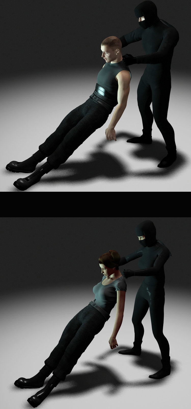 Silent Kill: Garrote Poses by N/A