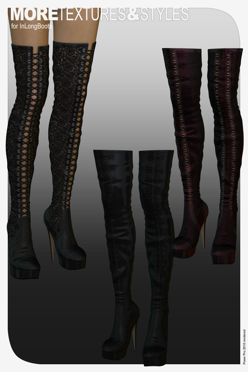 MORE Textures & Styles for InLongBoots by N/A