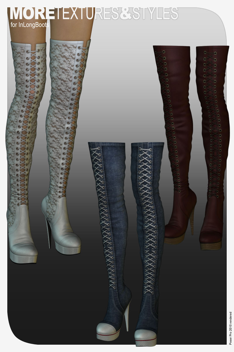 MORE Textures & Styles for InLongBoots by N/A